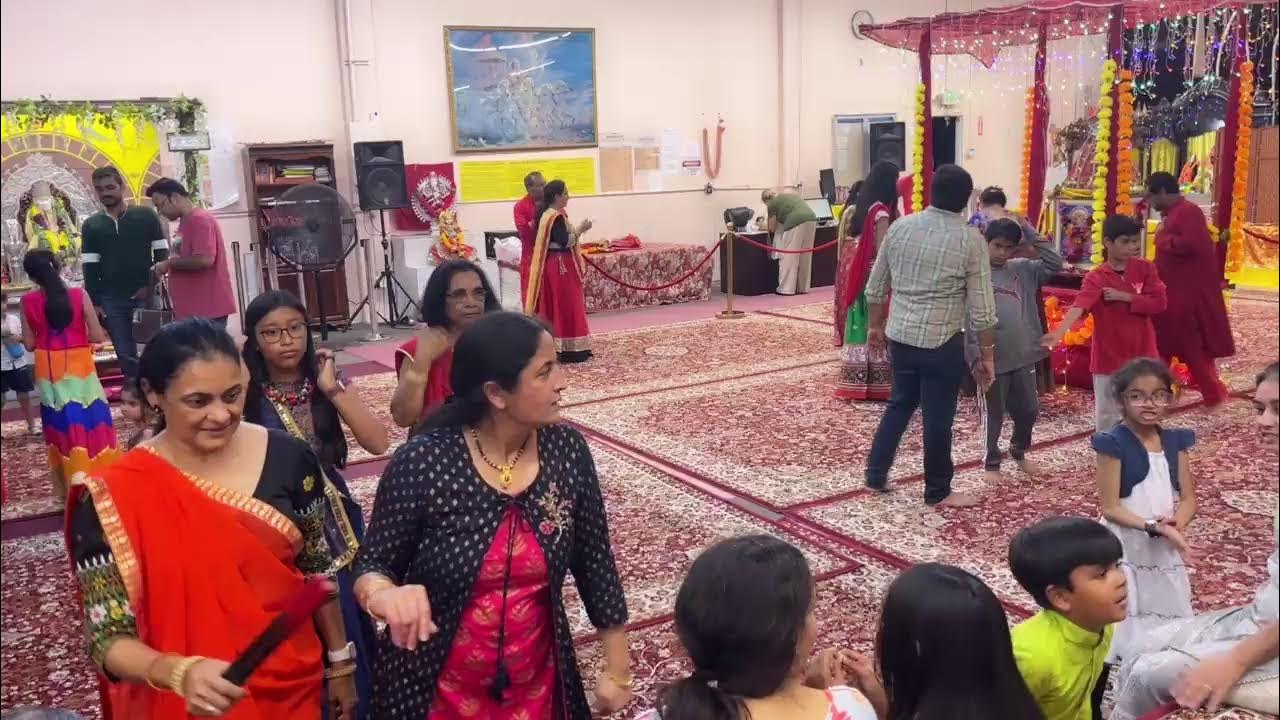 Garba Navaratri 9th day Irvine Mandir YouTube Garba Navaratri 9th day Irvine Mandir YouTube