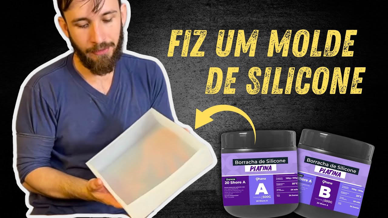 Como Fazer Moldes com Borracha de Platina – Passo a Passo Completo