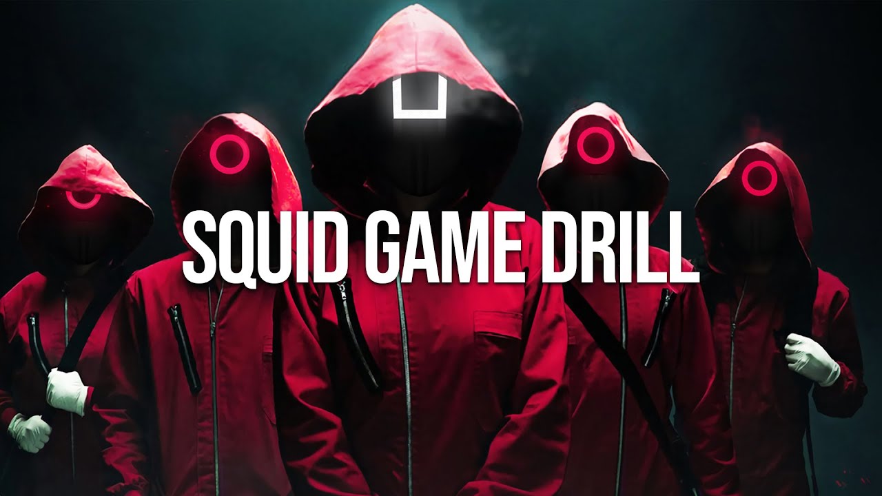 SQUID GAME DRILL TYPE BEAT UK Drill Instrumental 2021 "SQUID" (Prod