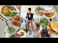 Vlog what i eat in a day  high protein healthy meals snacking  workout routine