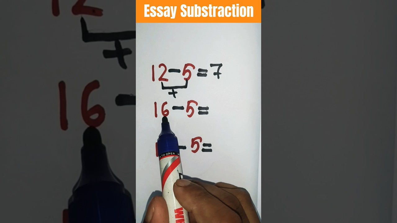 Unique Substraction tricks//maths tricks//Maths puzzle//Amazing maths tricks #viral #reel