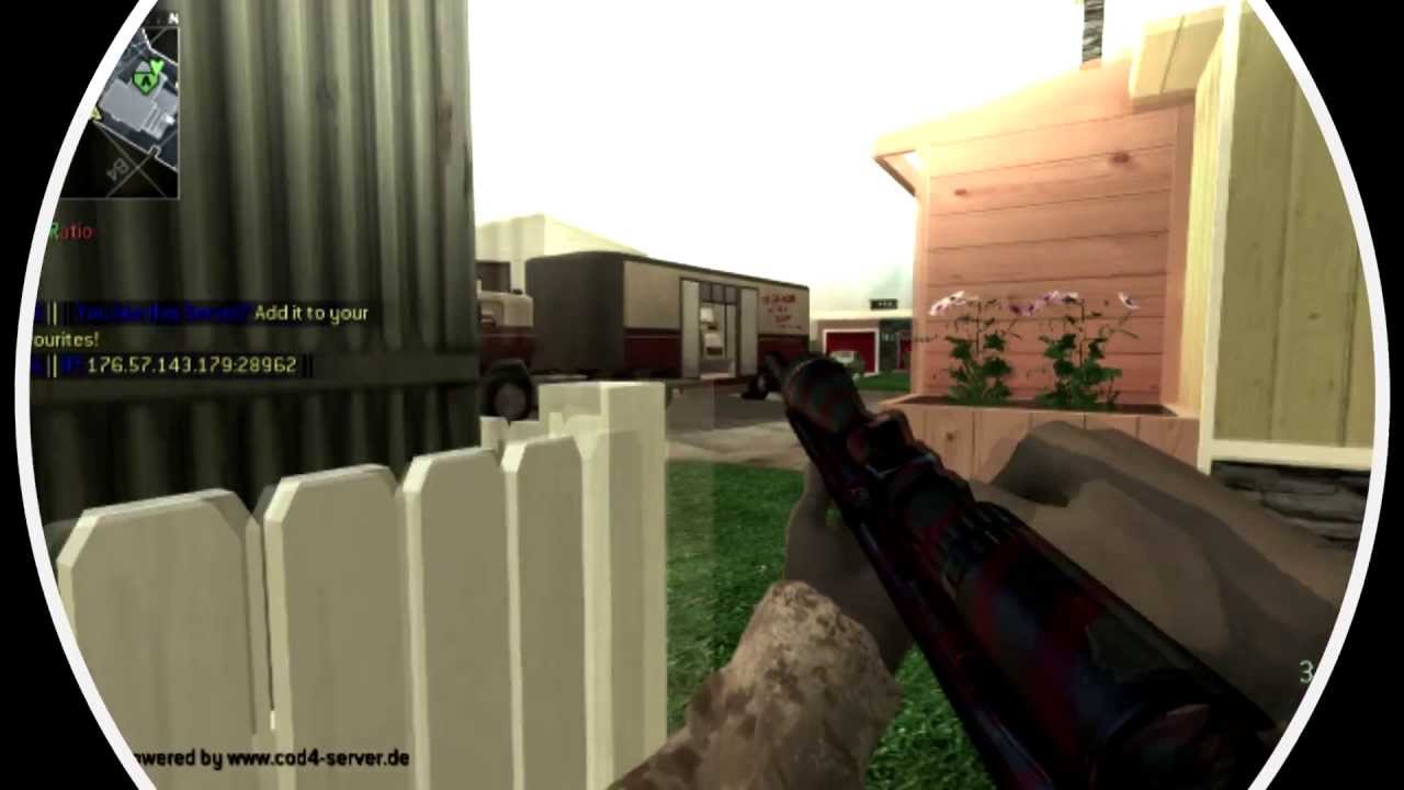 CoD 4 Trickshot on nuketown