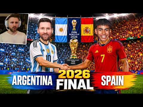 Am Jucat Finala Cupei Mondiale 2026 in Fifa!