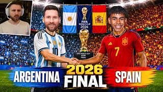 Am Jucat Finala Cupei Mondiale 2026 in Fifa!