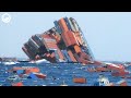 Losing more than 1800 containers the most epic large container ship disaster costs  billions