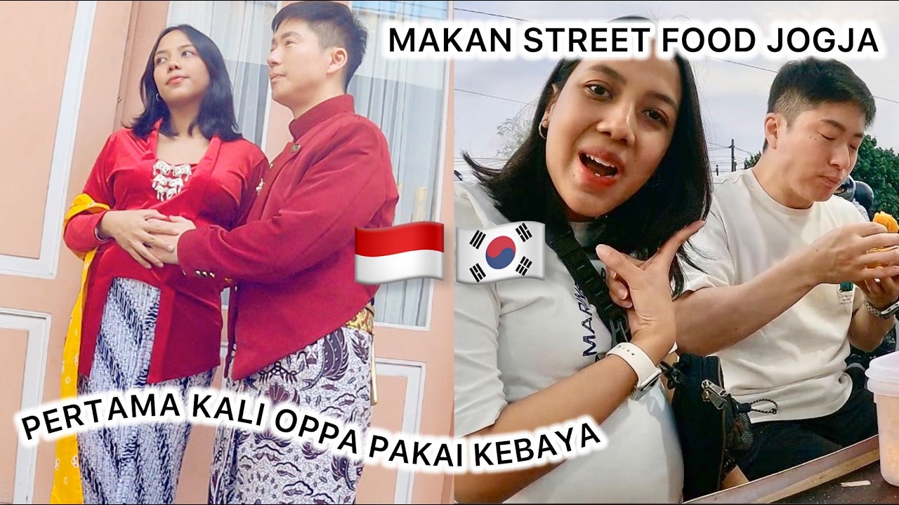 PERTAMA KALI OPPA PAKAI KEBAYA DI MALIOBORO🤩🥳