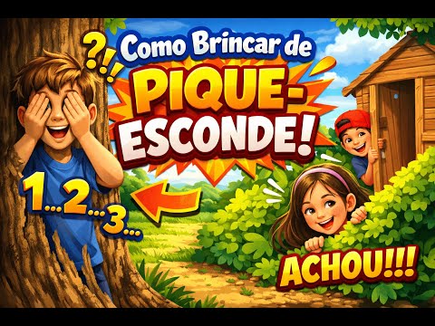 Como Brincar de Pique-Esconde (Regras, Dicas e Como Ensinar às Crianças!)