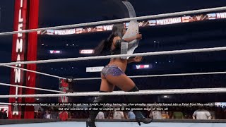 WWE 2K22 myRISE Womens Championship Match 1440p HD 60fps