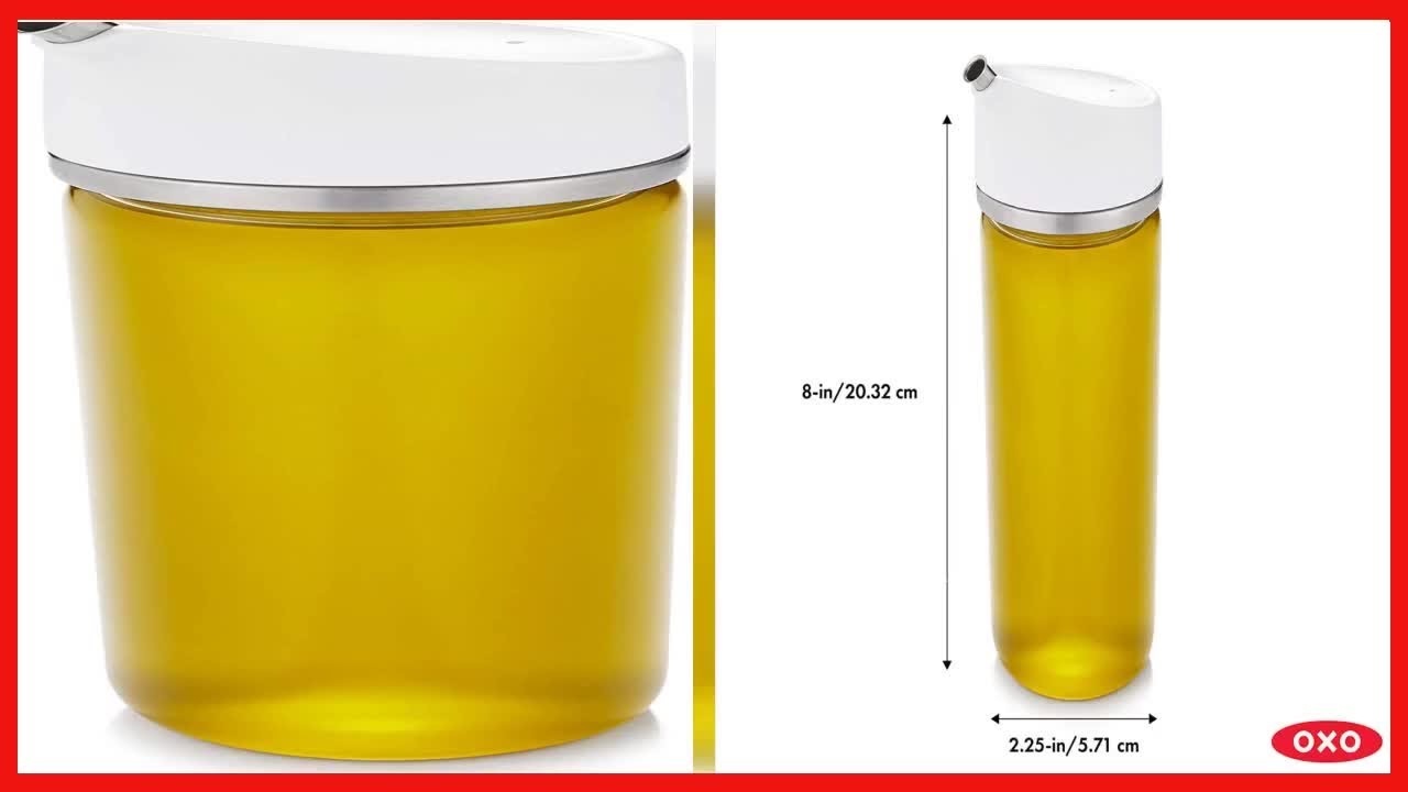 Great product -  OXO Good Grips 12 oz Precision Pour Glass Oil Dispenser