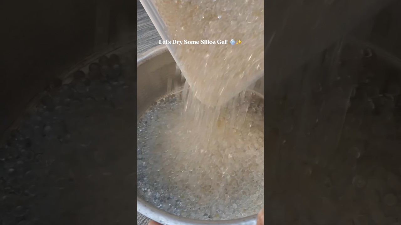 The Easiest Way to Dry Silica Gel in Minutes! 