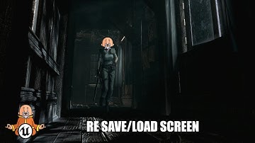 Basic Save Screen - Classic Resident Evil Unreal Engine 5 Tutorial