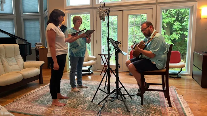 Janet Breslin, Carolyn Cope, and Joe Pisano record...