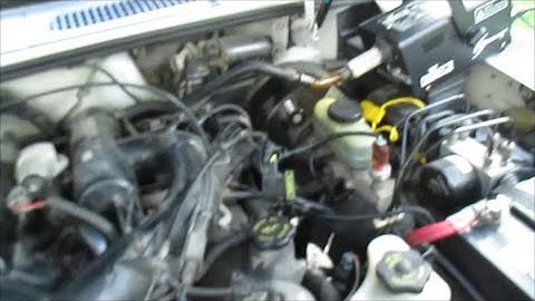 Ford Explorer 4 0L SOHC Rough Idle Part #3 Smoke Machine