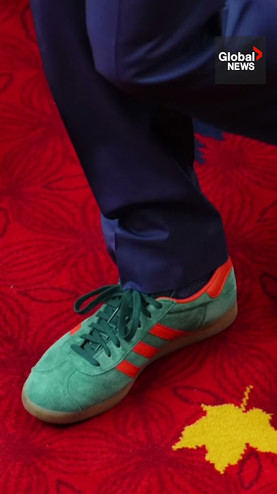 Trudeau’s shoes at throne speech spark royal ruckus online