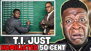 T.I. GOT THE STRAP!! | T.I. - Lessons (50 CENT DISS) Reaction