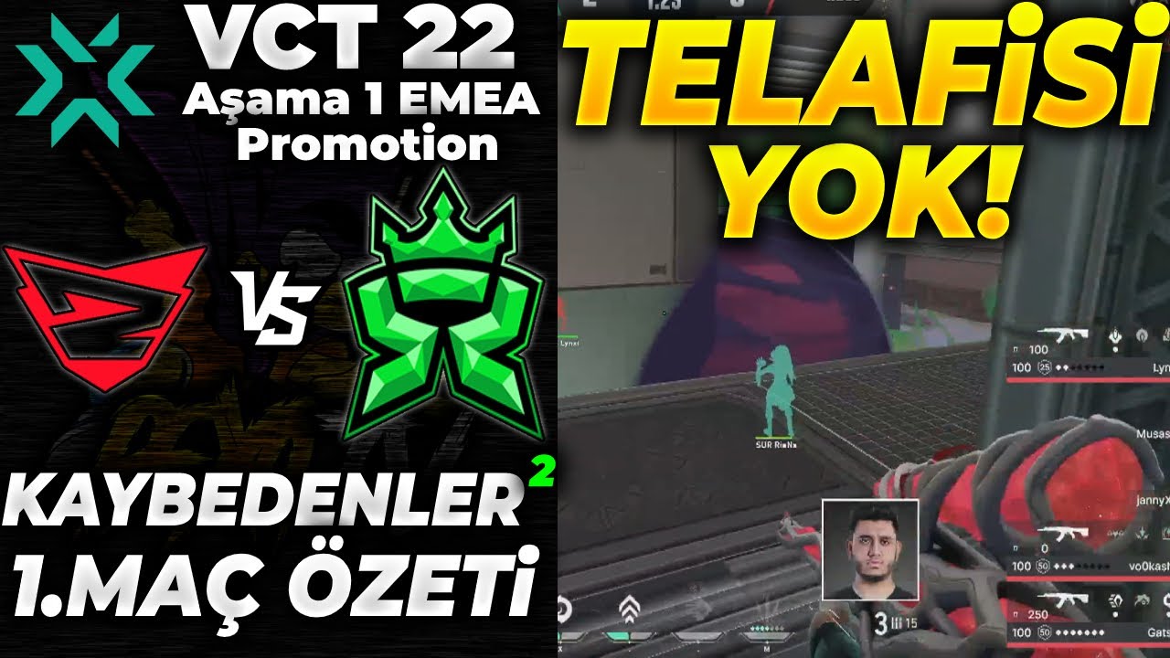 Rebels Gaming vs Surreal Esports 1. Maç Özeti | VCT EMEA Promotion