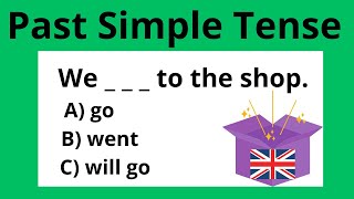 Past Simple Tense Quiz। English Grammar Test #english #englishlanguage #englishlearning #pastsimple