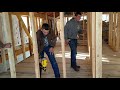 Timber Framed Shop Framing Interior Walls