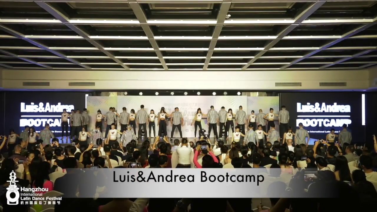 Luis y Andrea Bachata bootcamp - Hangzhou International Latin Dance Festival, China