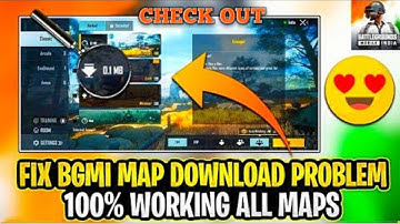 Battleground mobile india Map not downloading problem solved 😍(0.1MB)