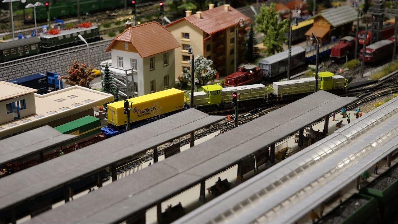 Modelleisenbahn Spur N Fahrvideo DT BR G1206 Im Kombinierten Verkehr modelleisenbahn-spur-n-fahrvideo-dt-br-g1206-im-kombinierten-verkehr