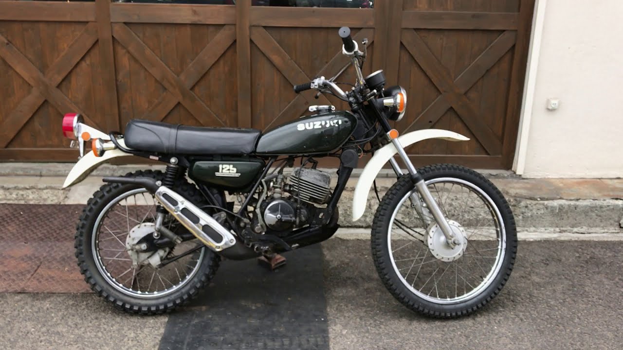 ハスラー125　TS125 SUZUKI TS125 ハスラー / BROWN MOTORCYCLE COMPANY - YouTube