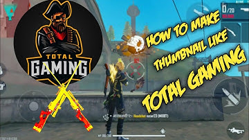 How to make thumbnail like total gaming || total gaming jaisa thumbnail kaise banaye 😙😙😙😙😙😙😙
