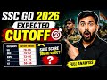 🚨 SSC GD Expected CutOff 2026 🔥 Easy, Moderate & Hard Shift Analysis | Aspirants Villa 📝