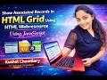Microsoft D365 CRM  |  Showing records in HTML Grid | Javascript | in Telugu