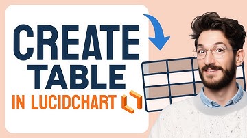 How to CREATE a Table in Lucidchart (Step by Step) 2025