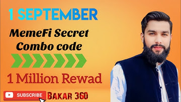 1 sep memefi combo code | Today memefi combo 1 September 2024