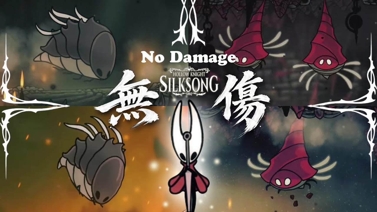 【No Damage】甲殼饗宴 獸蠅+獸蠅 螺蠅+螺蠅 無傷合輯 Hollow Knight: Silksong