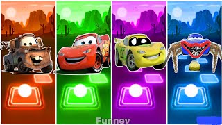 Cars 3 Mater vs Lighting McQueen vs Lighting McQueen Eater vs Spider Lighting McQueen x Coffin Dance