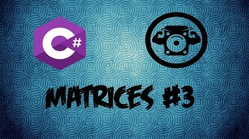 Ejercicios C# - Matrices #3 - Suma filas, columnas, diagonal y diagonal inversa