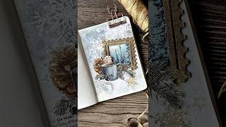 mini art journal | let it snow ❄️