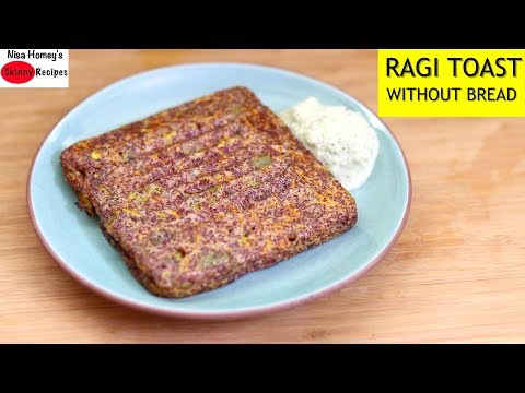 how-to-make-ragi-toast---ragi-millet-toast-recipe-without-bread---healthy-breakfast-|-skinny-recipes