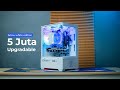 RAKIT PC GAMING & EDITING 5 JUTAAN UPGRADABLE 2025 | Core i3 12100F X GTX 1050 2GB Rakit PC EPS 8