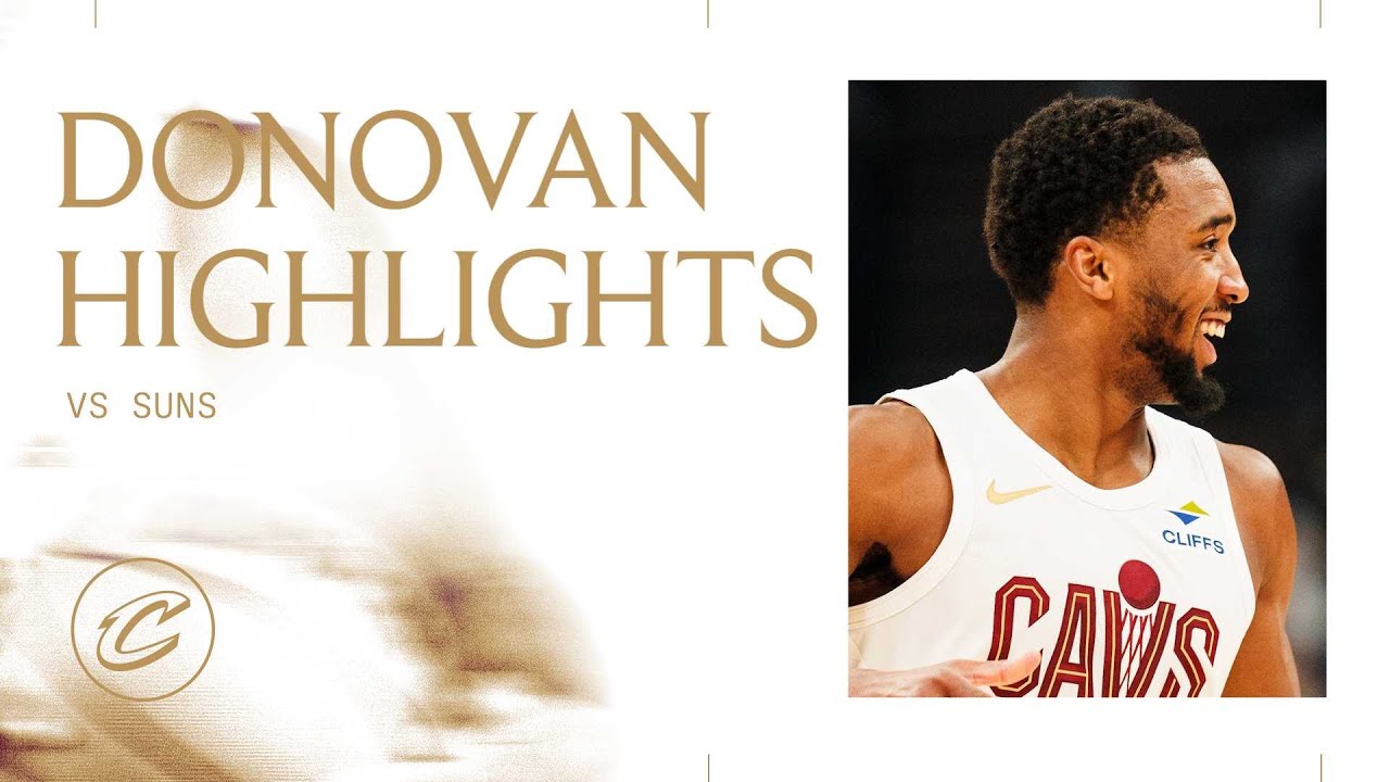 Cavs vs Suns | Donovan Mitchell Highlights | 12.31.2025