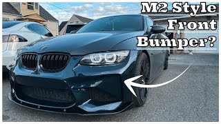This M2 Style Bumper Completely Changed The Front End On My BMW E92 ( 328i , 335i )
