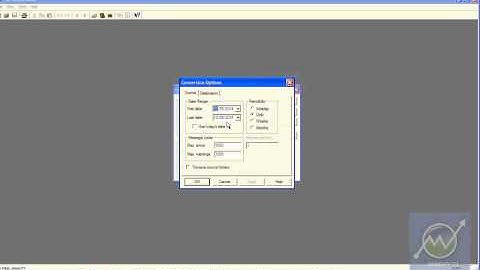 Text Data convert for Metastock format