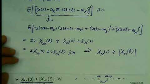 Lecture 4 - Review of Probability Theory: Random Process - Advanced Control Systems 2
