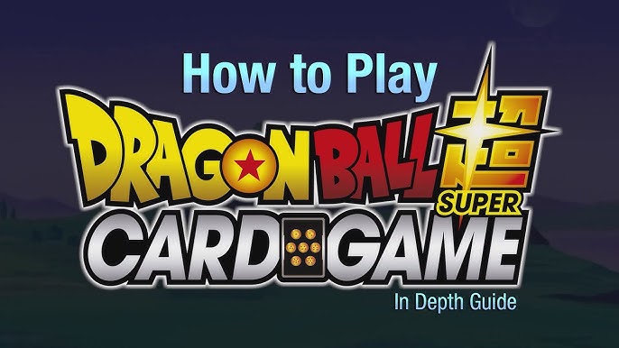 DRAGON BALL SUPER CARD GAME Tutorial movie① 