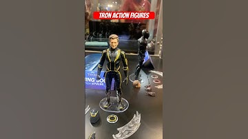 TRON ARES LEGACY action figures Hasbro on display at NYCC #shorts