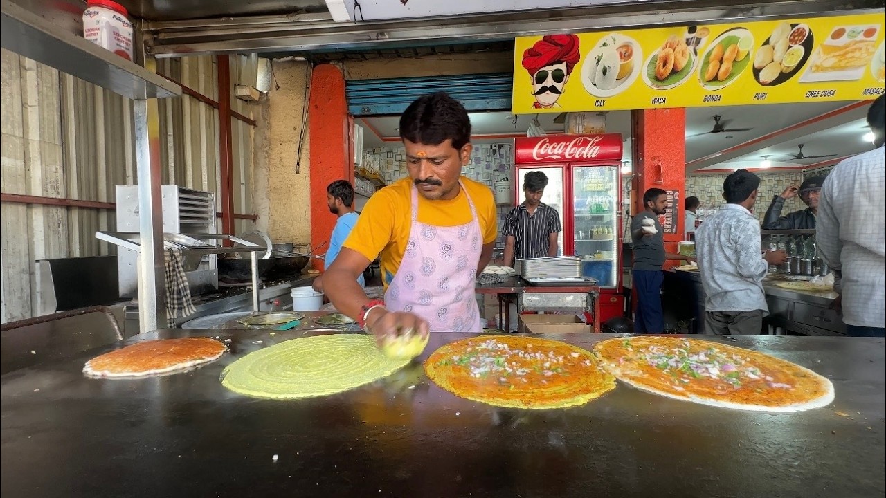 Famous Marvadi Tiffins | Behind Kamineni Hospital | Best Street Food | ASMR