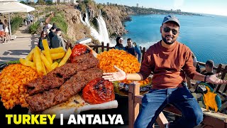 Turkey Food & Travel | Delicious Lunch & Turkish Tea with Locals | Most Amazing Places of Antalya screenshot 5