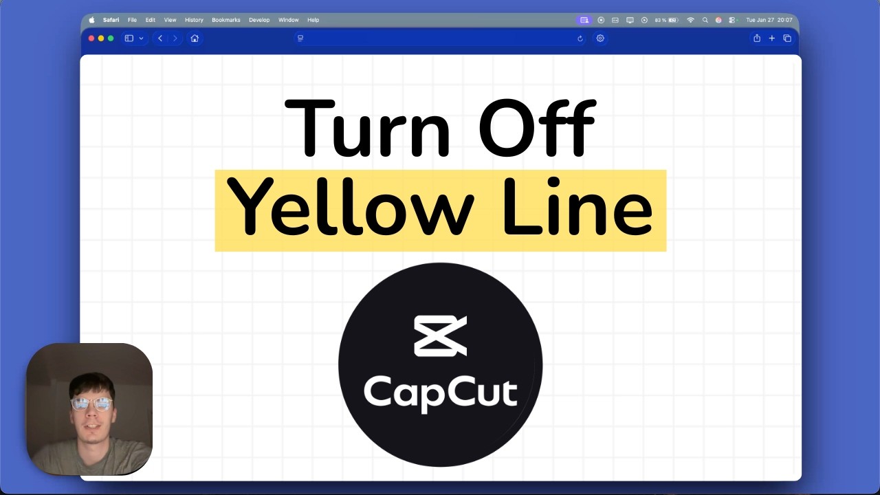 How to Turn Off Yellow Line in CapCut - Full Guide - YouTube