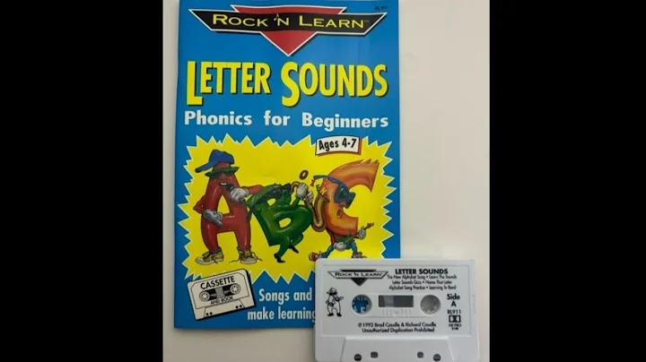 Rock n learn letter sounds: phonics for beginners cassette 1992