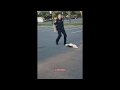 Skunk sprays police officer