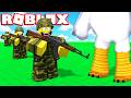 FACCIO LA MINI GUERRA SU ROBLOX!!