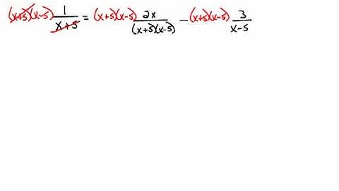 Solving Rational Equations pt. 4  5.4